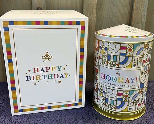 Birthday Musical Carousel Treat Tin