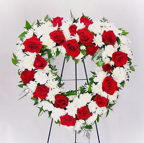 In Loving Memory Tribute Heart