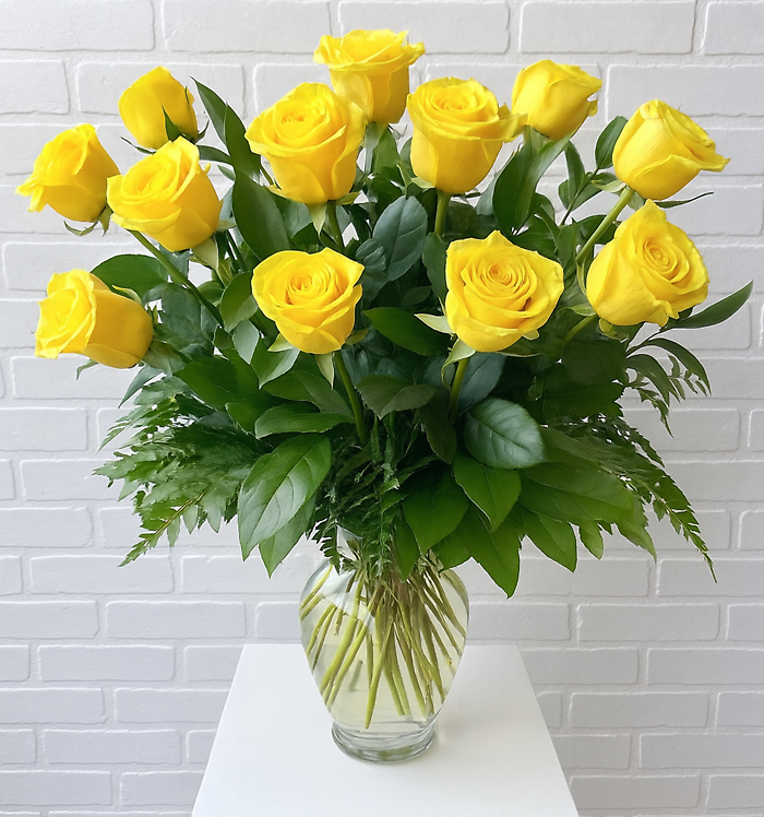 A Dozen Yellow Roses
