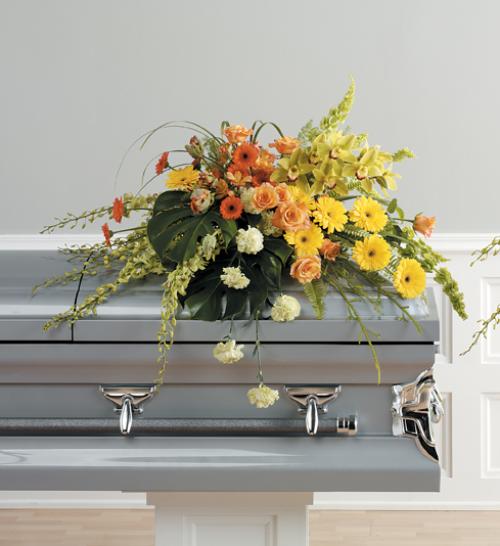 Sunrise Casket Spray