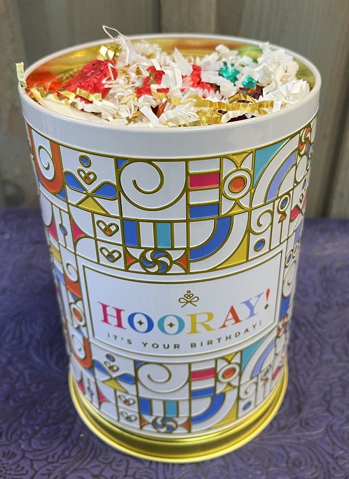 Birthday Musical Carousel Treat Tin