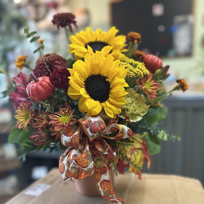 Pumpkins & Sunflowers