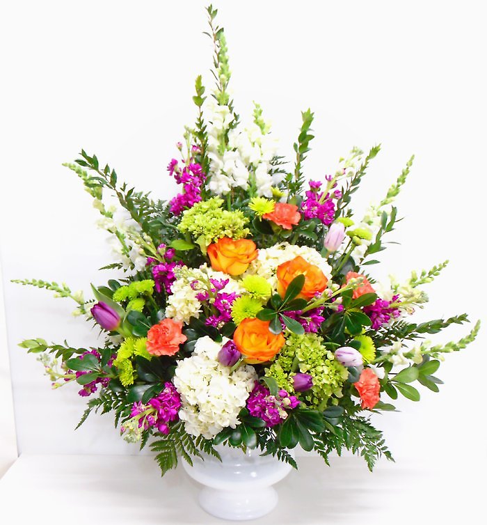 Colorful Condolences Basket