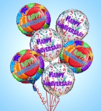6 Love Mylar Balloons