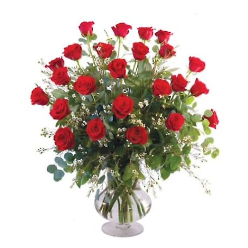 Two Dozen Red Roses